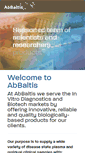 Mobile Screenshot of abbaltis.com